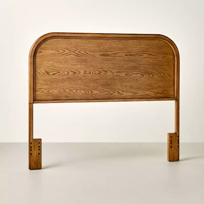 King Traditional Wooden Headboard Aged Oak - Hearth & Hand™ with Magnolia