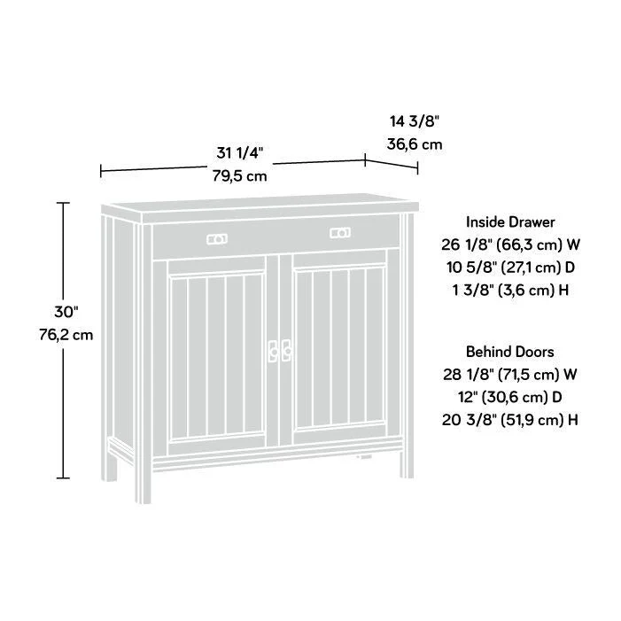 Sauder Costa Collection Library Base