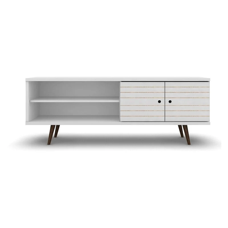 Sortland Wooden Modern Media Cabinet Console
