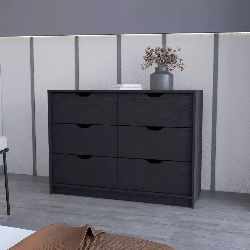 Modern 4-Drawer Bedroom Dresser