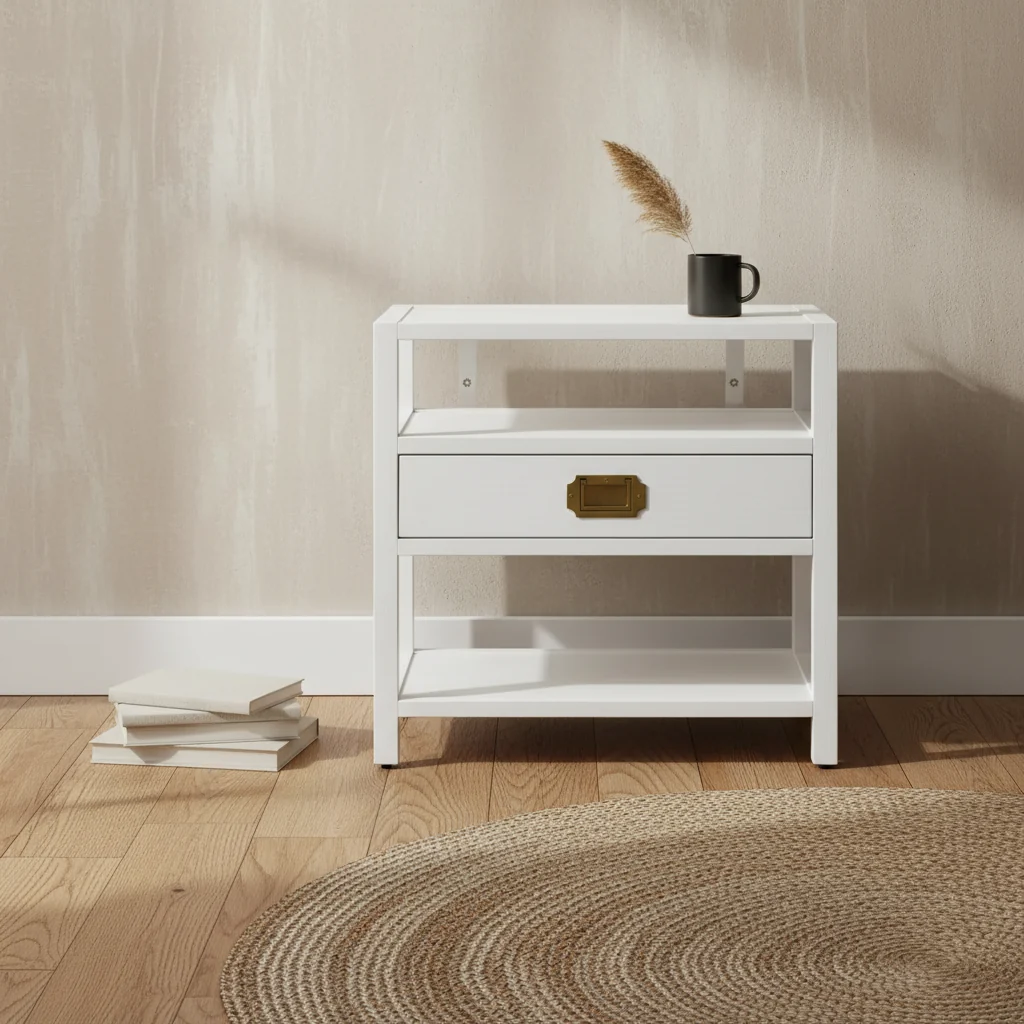 Side Table White