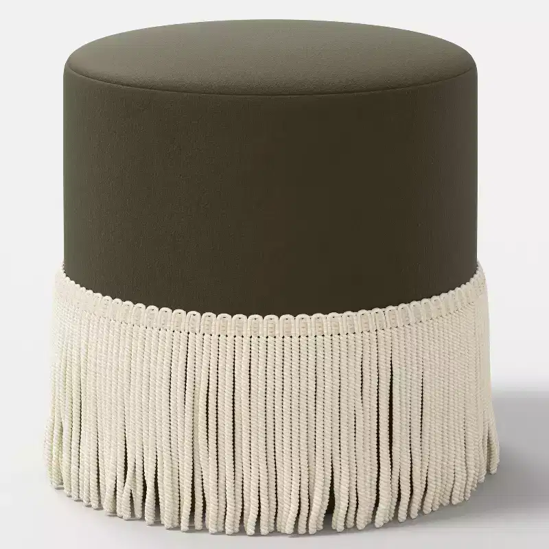 Fringe Ottoman - Threshold