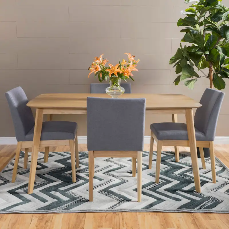 Christopher Knight Home Fabrizio Mid-Century Modern 5-piece Dining Set