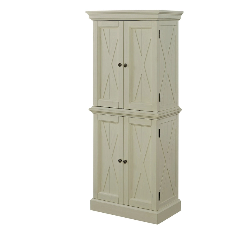 Seaside Lodge Off-White Kitchen Pantry