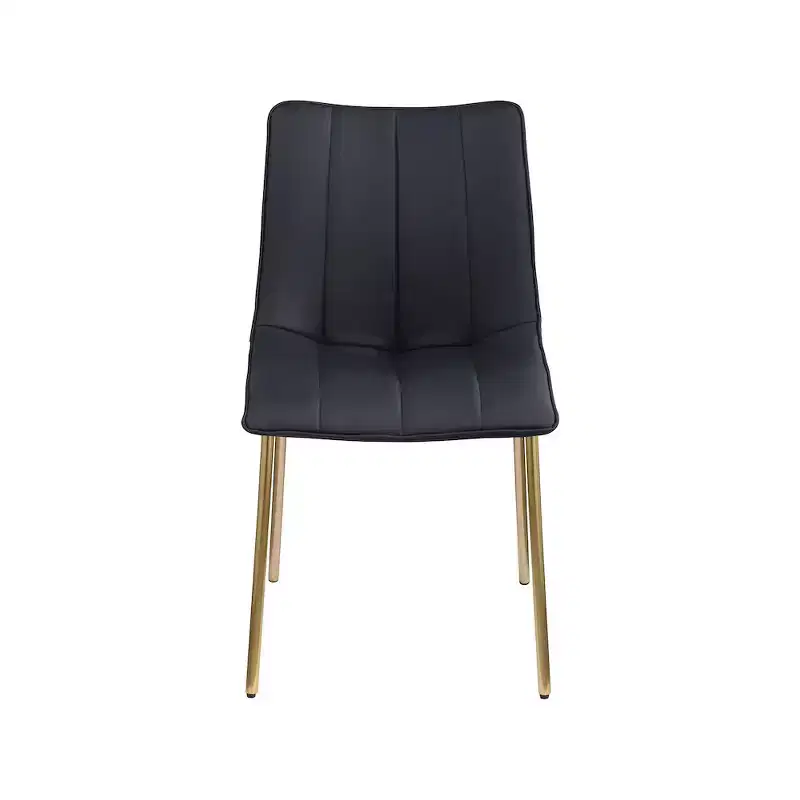 Meridian Furniture,Isla Vegan Leather Dining Chair, Set of 2