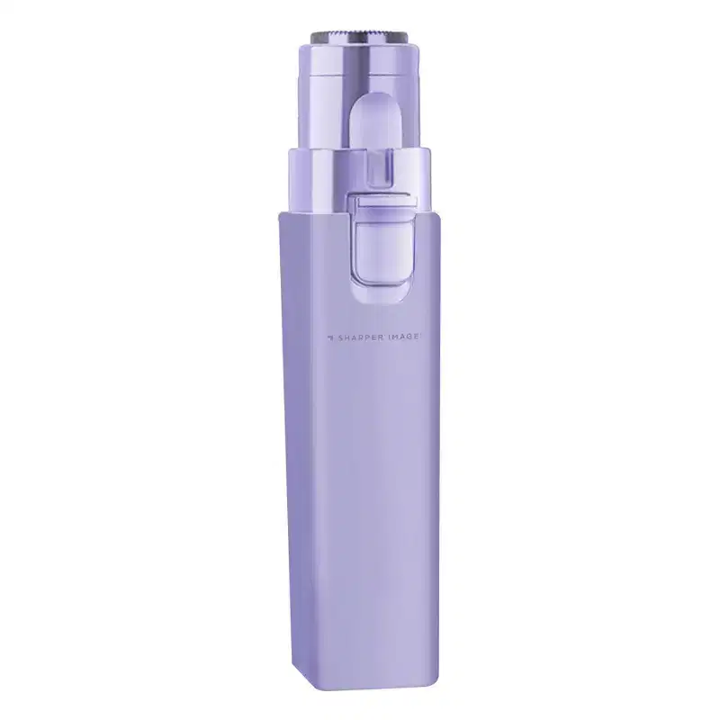 Sharper Image Face Shaver and Eyebrow Trimmer - Purple