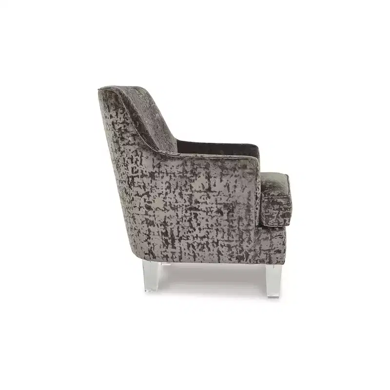 Signature Design by Ashley Contemporary Gloriann Accent Chair Charcoal