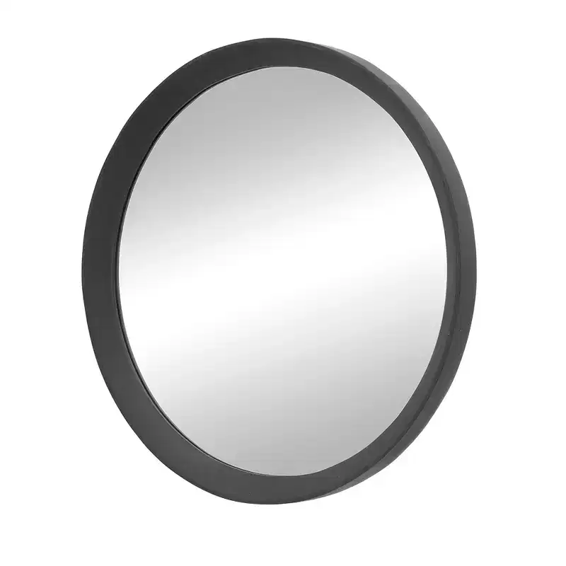 MAYEERTY 20x1.5 Wood Wall Decor Mirror with Frame of Solid Wood for Bathroom, Entryway Console Lean Against Wall