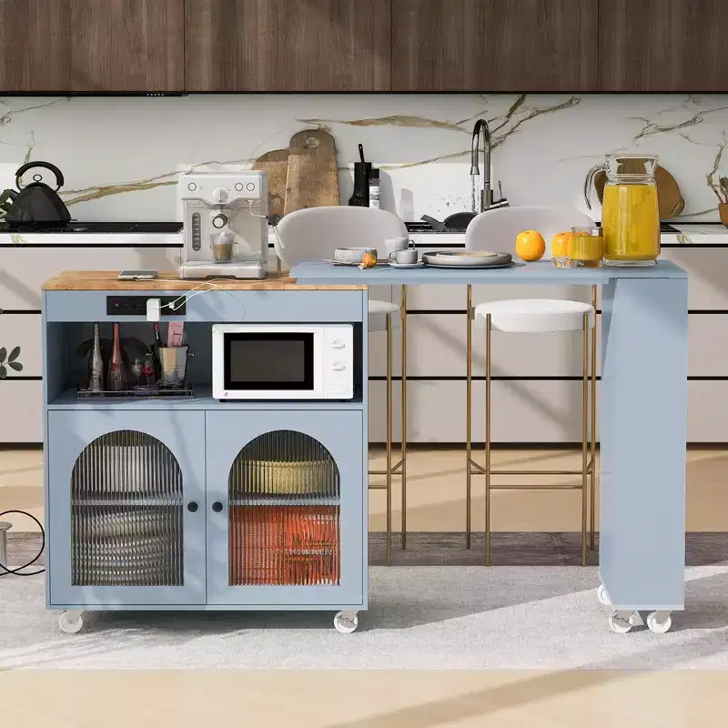 Modern Kitchen with Table and