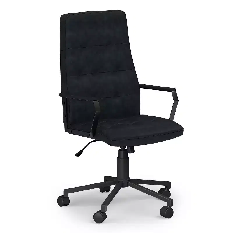 HomeStock 36 in.H Adjustable Height White Foam Seat Material with Swivels Office Chairs