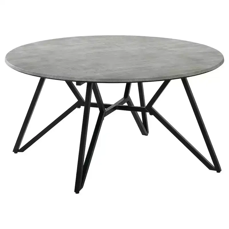 Round Smart Top Coffee Table