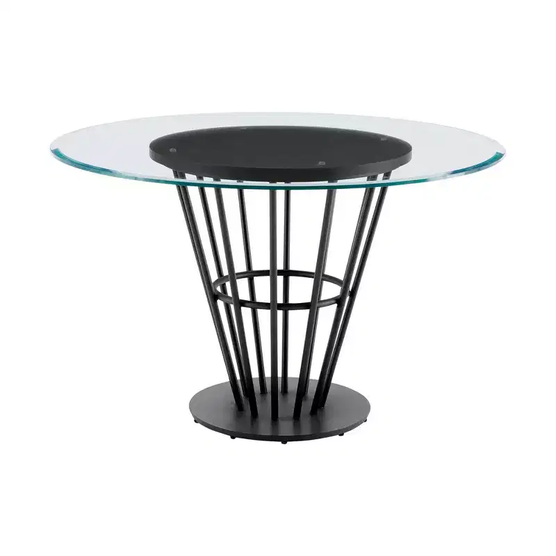 Armen Living Veronica Round Dining Table