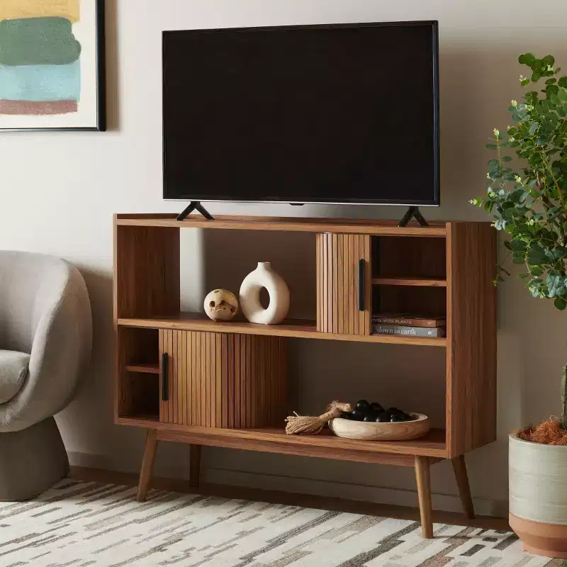 Javante Tambour Door Media Stand - MED9627 - Safavieh