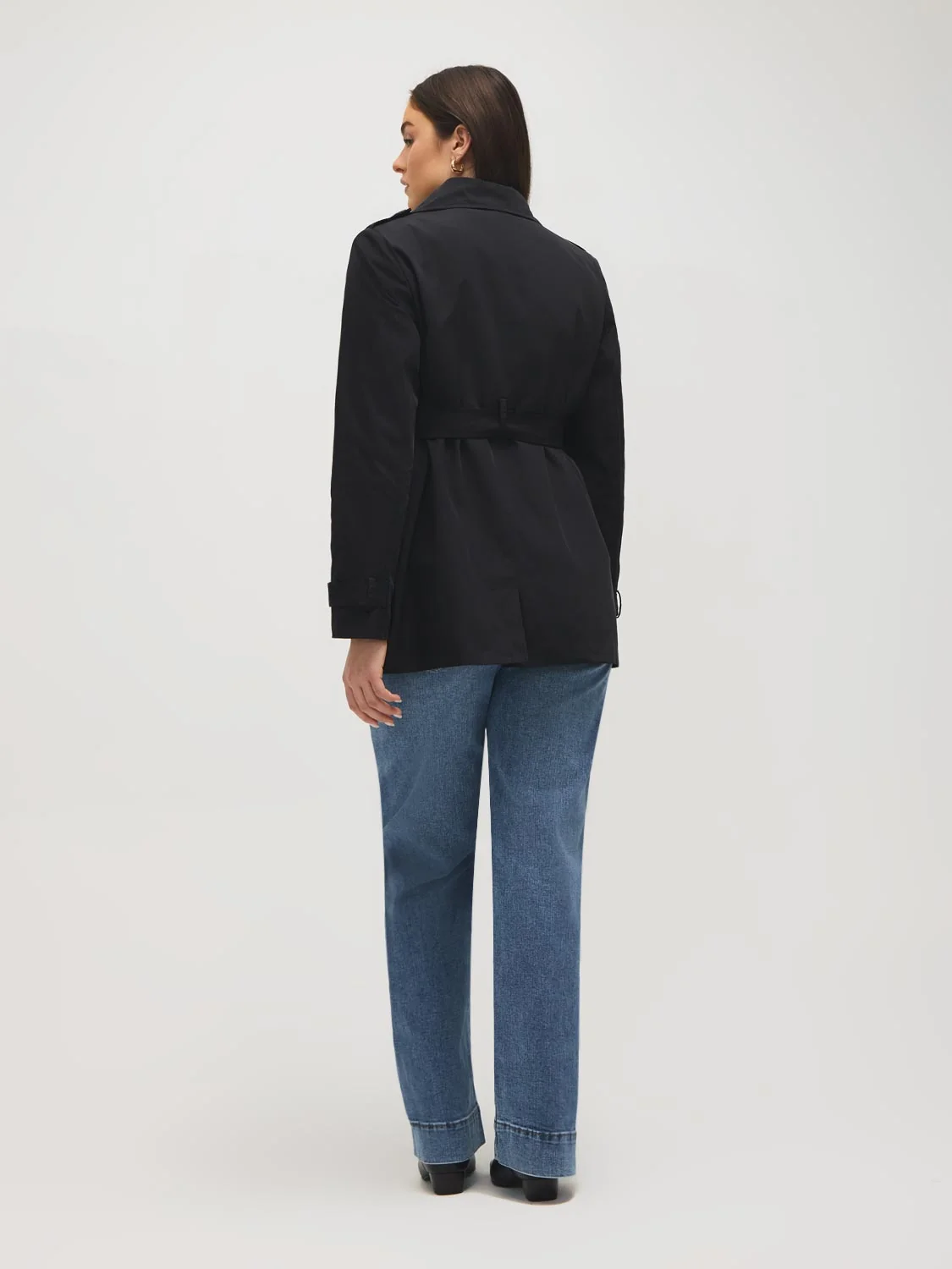 Mid-Length Trench Coat