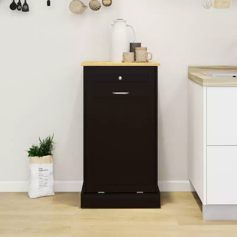 Tilt-Out Trash Can Kitchen Cabinet | 19.68