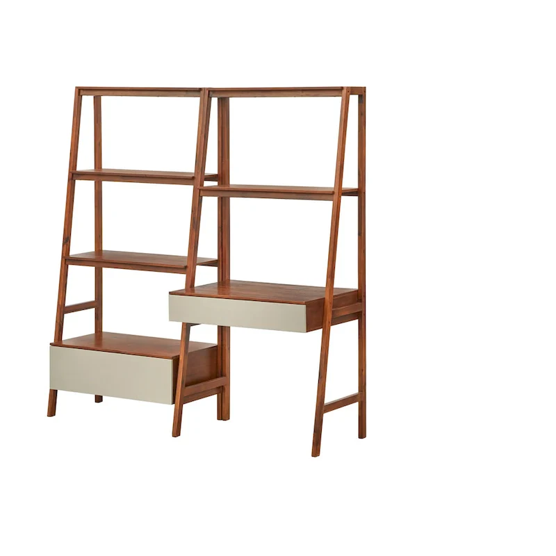 Ladder Desk and Bookshelf 2-Piece Set
