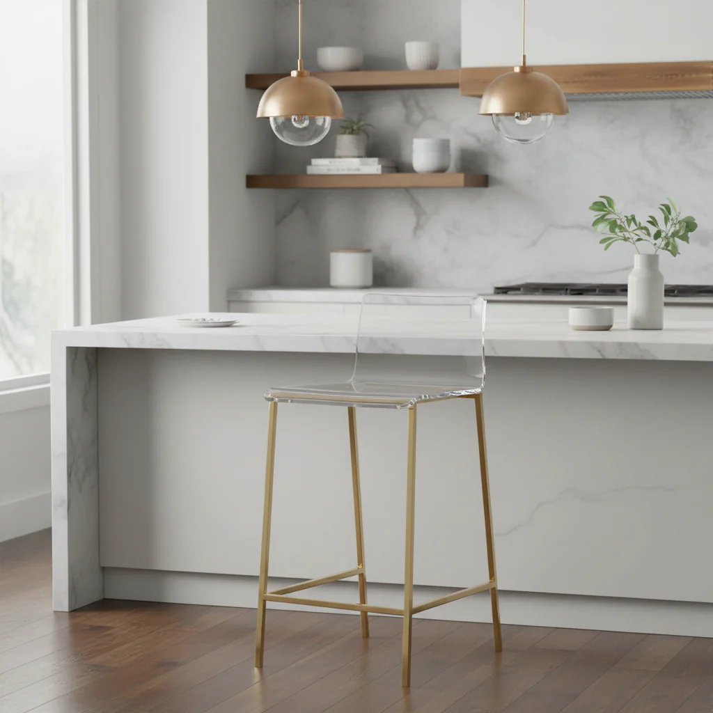 Acrylic Bar Stools 26in