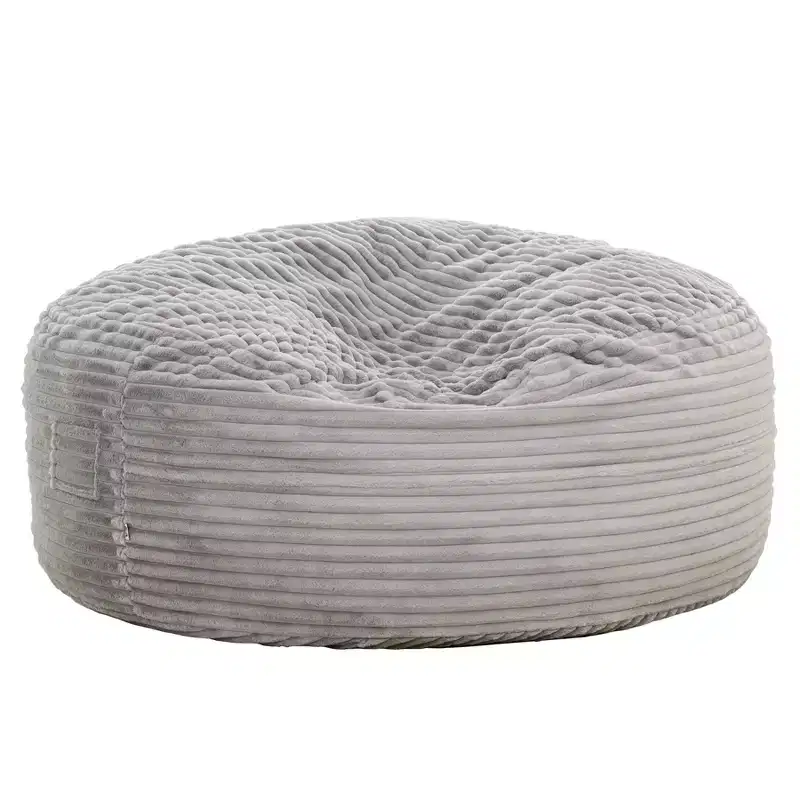 HomeStock Kade 6ft Faux Fur Foam Bean Bag