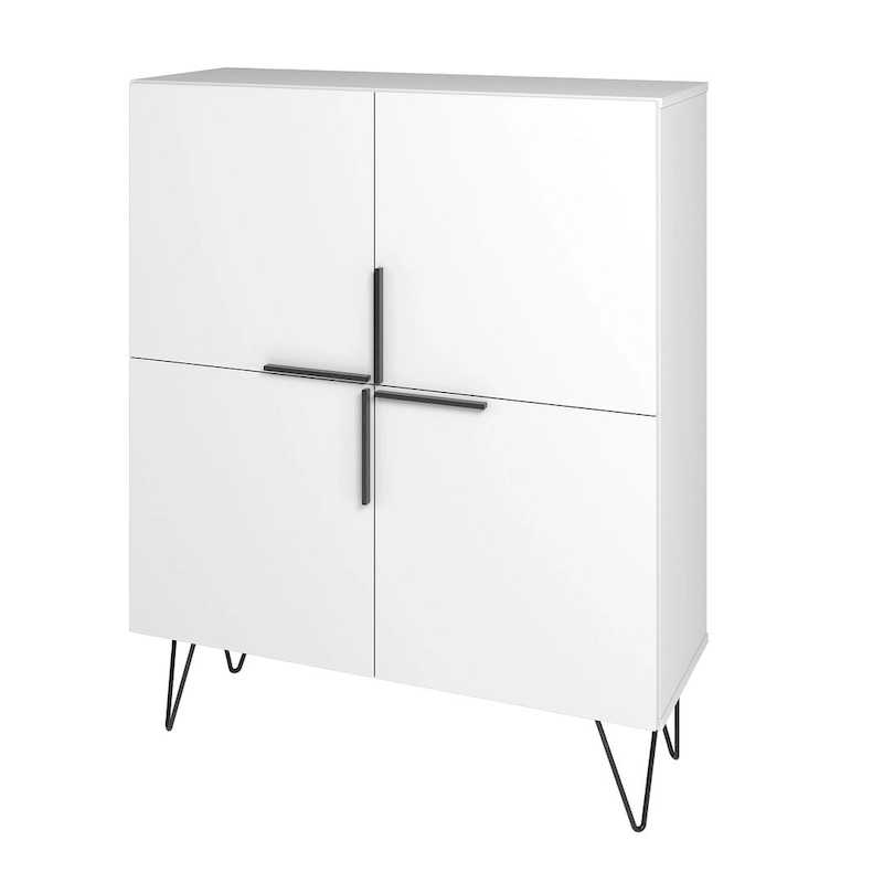 Beekman 43.7 Low Cabinet with 4 Shelves