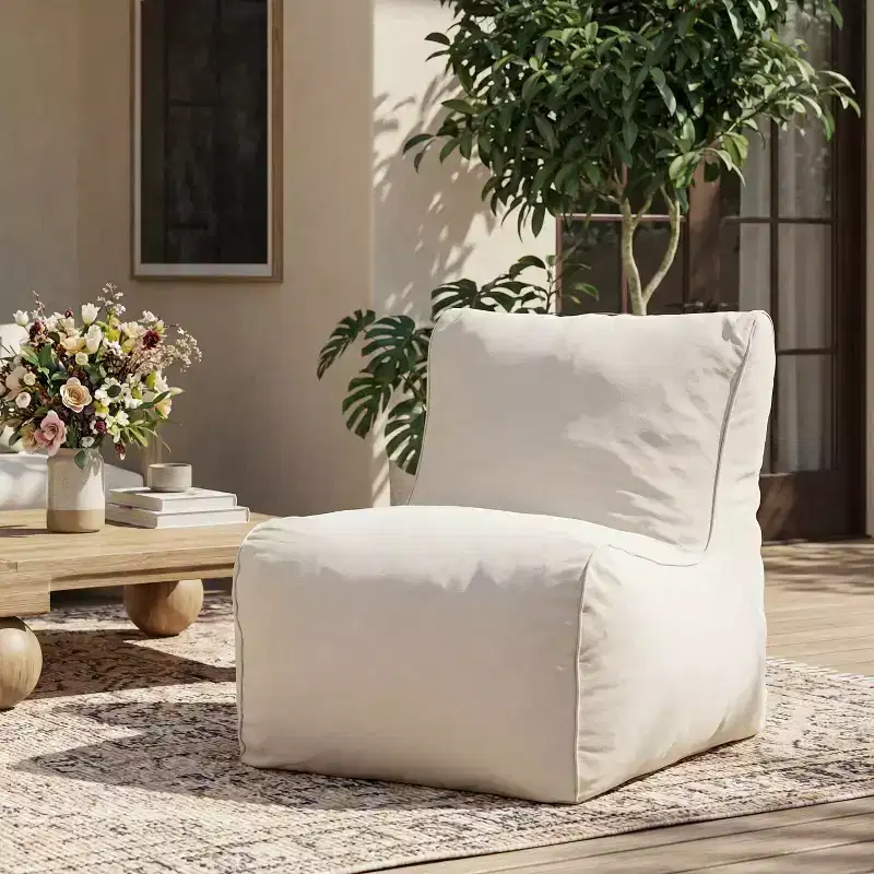 Christopher Knight Home Dorothea Modern Outdoor Bean Bag Lounge Chair