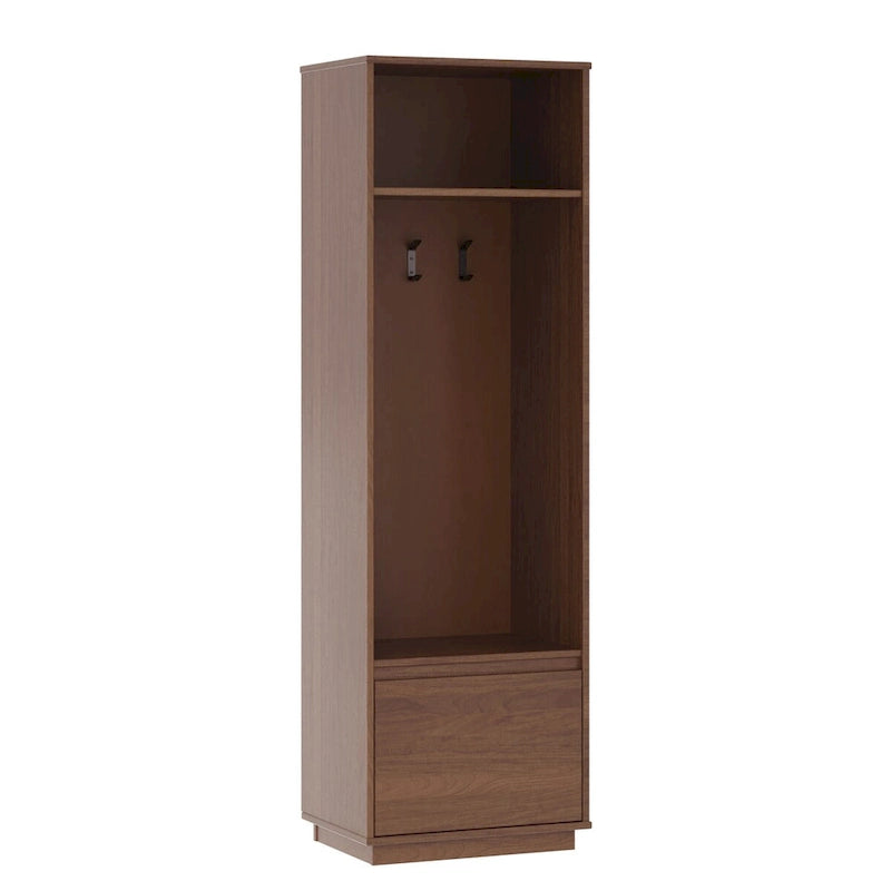 Mid Century Hall Tree 1 Drawer