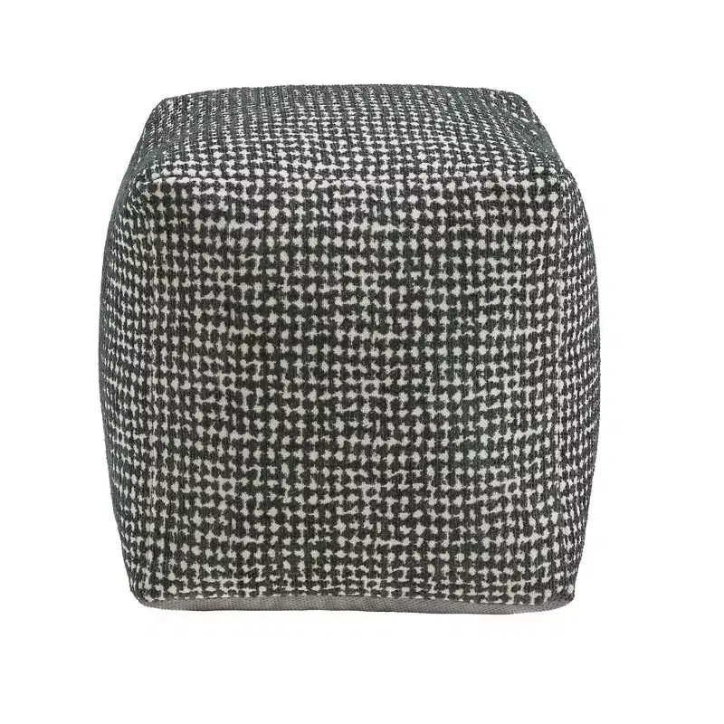 Cefalu Upholstered Square Pouf Ottoman - iNSPIRE Q