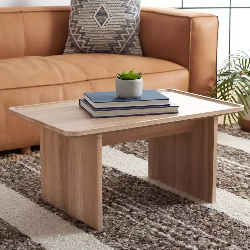 Amaya Coffee Table - Natural - Safavieh