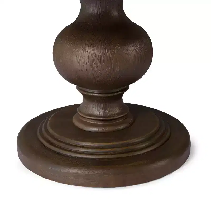 Maven Lane Zola Classical Round Wooden Dining Table