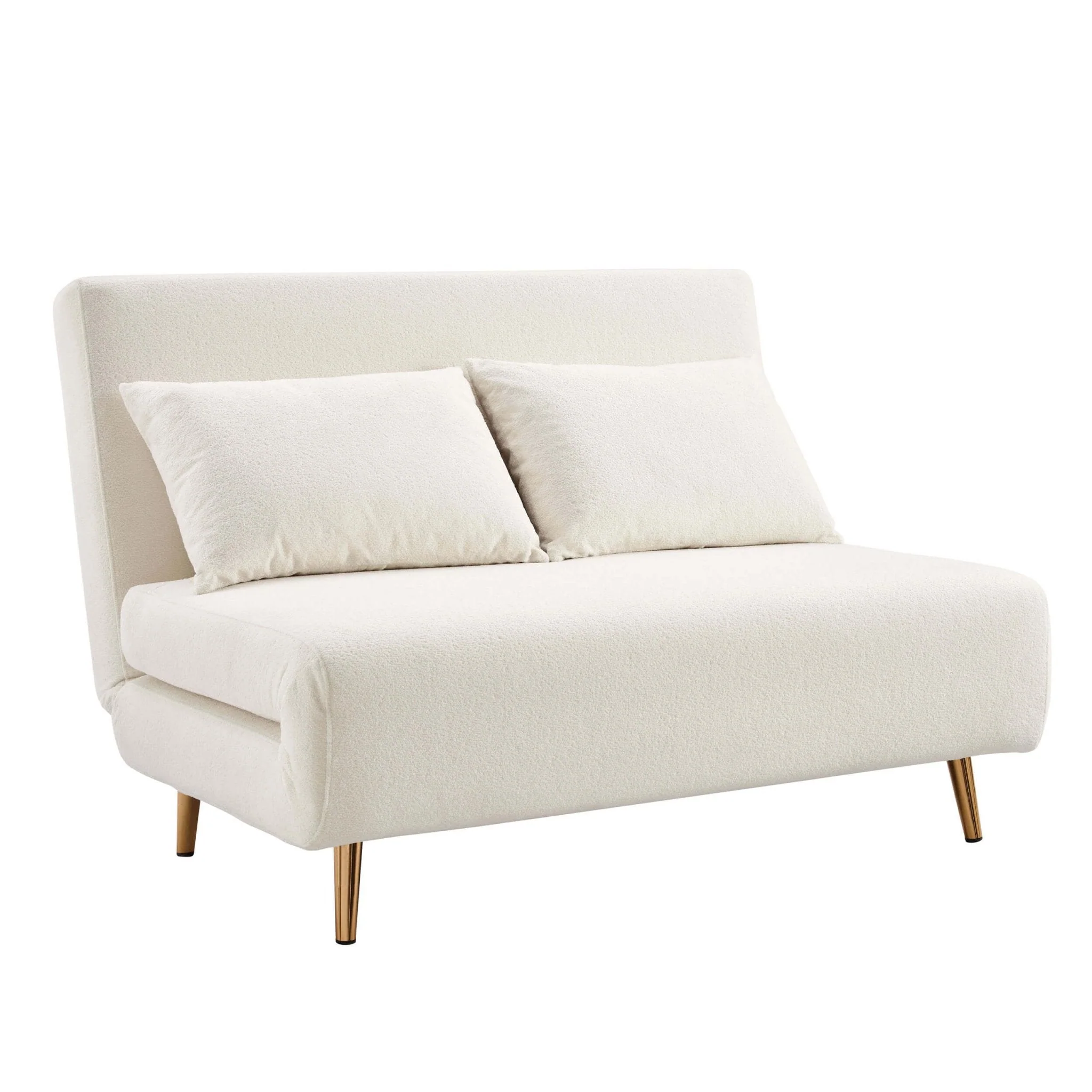 Double Sofa Bed - Cream
