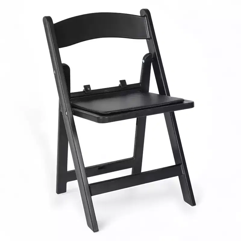 Kids Resin Folding Chair with Vinyl Padded Seat