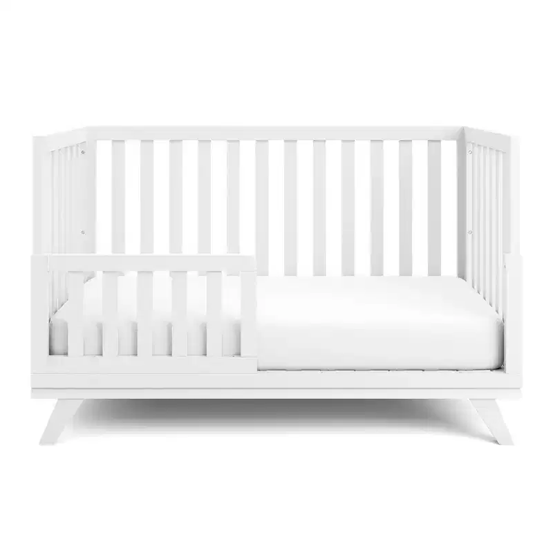 Comfy Cubs Crib Conversion Kit for Toddlers  Easy Assembly Toddler Bed Guard Rail, 100% Solid Pine Wood