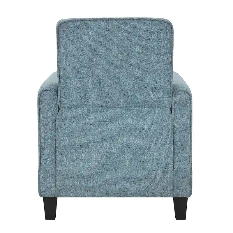 Traditional Fabric Welted Padded Recliner Chair