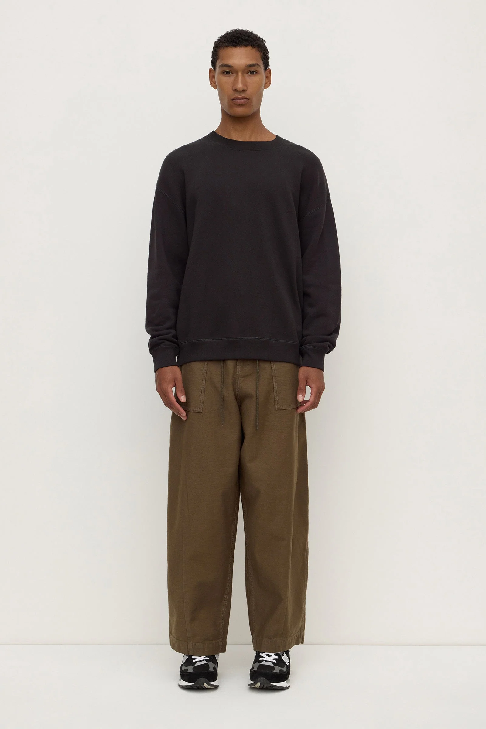 Fleece Crew Sweatshirt