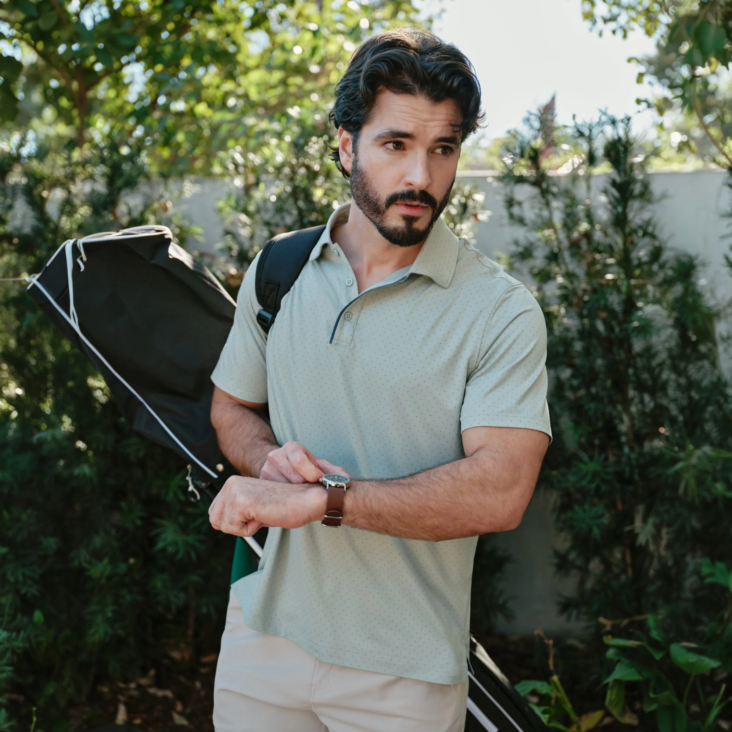 Performance Polo - Storm Green