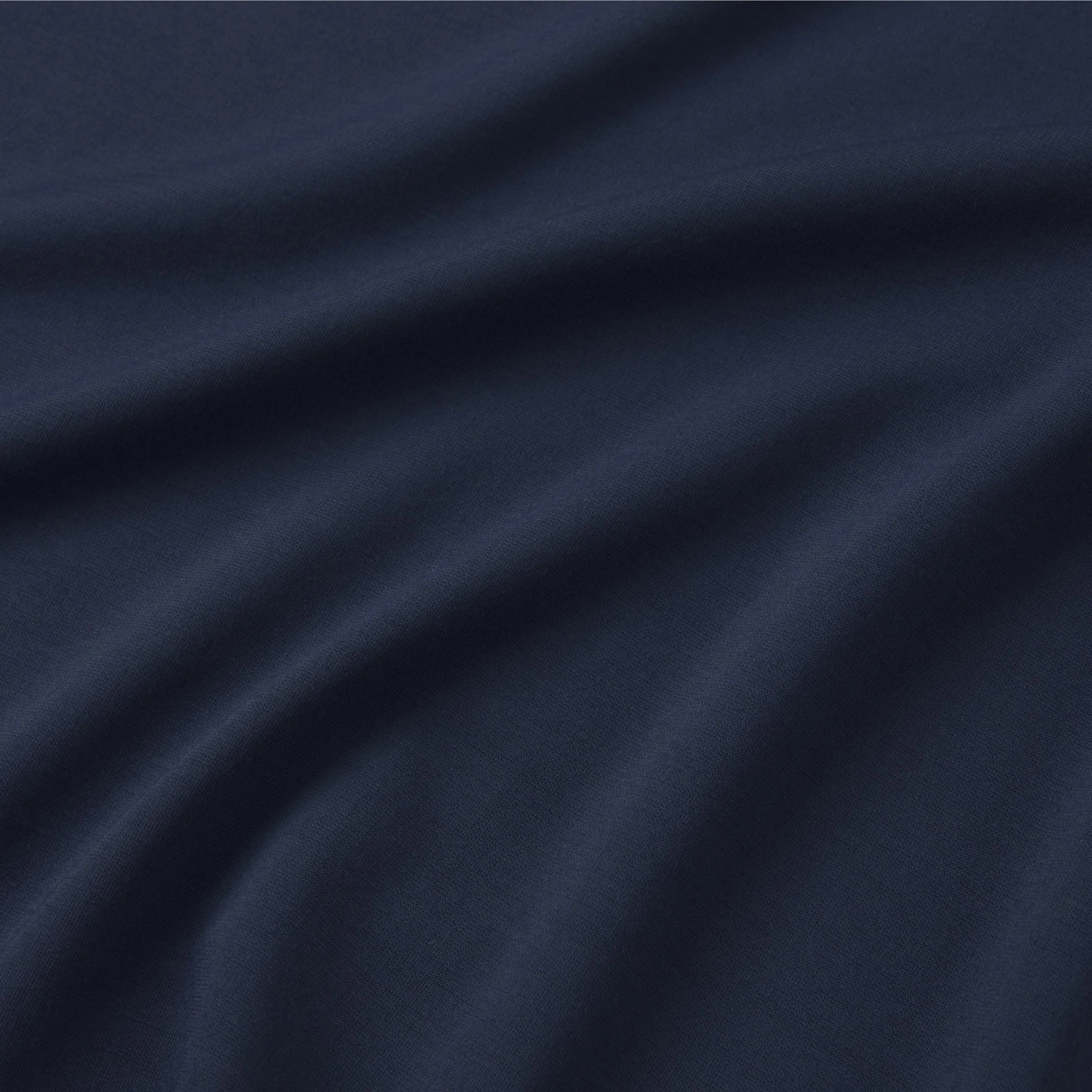 Crewneck Tee - Deep Blue