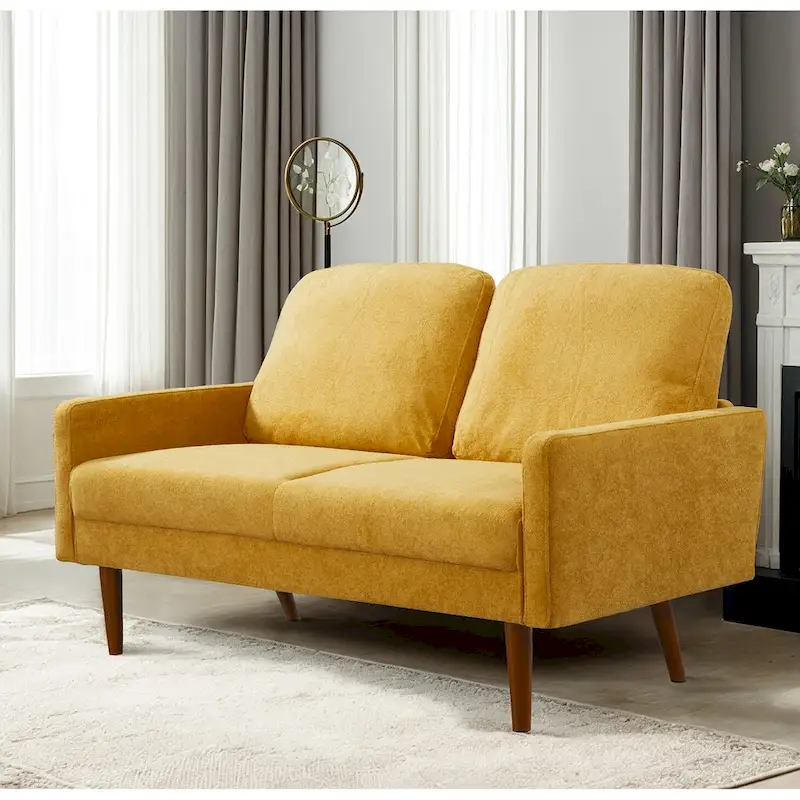 Velvet Loveseat Sofa