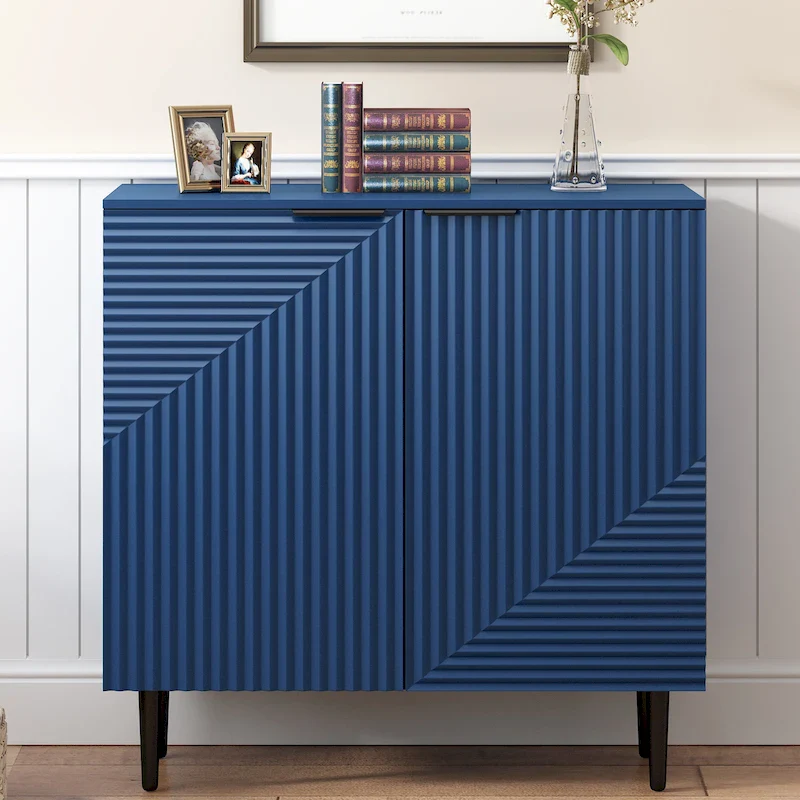 Mirod Modern Minimalist Side Cabinet with Adjustable Shelves for Stylish and Versatile Storage