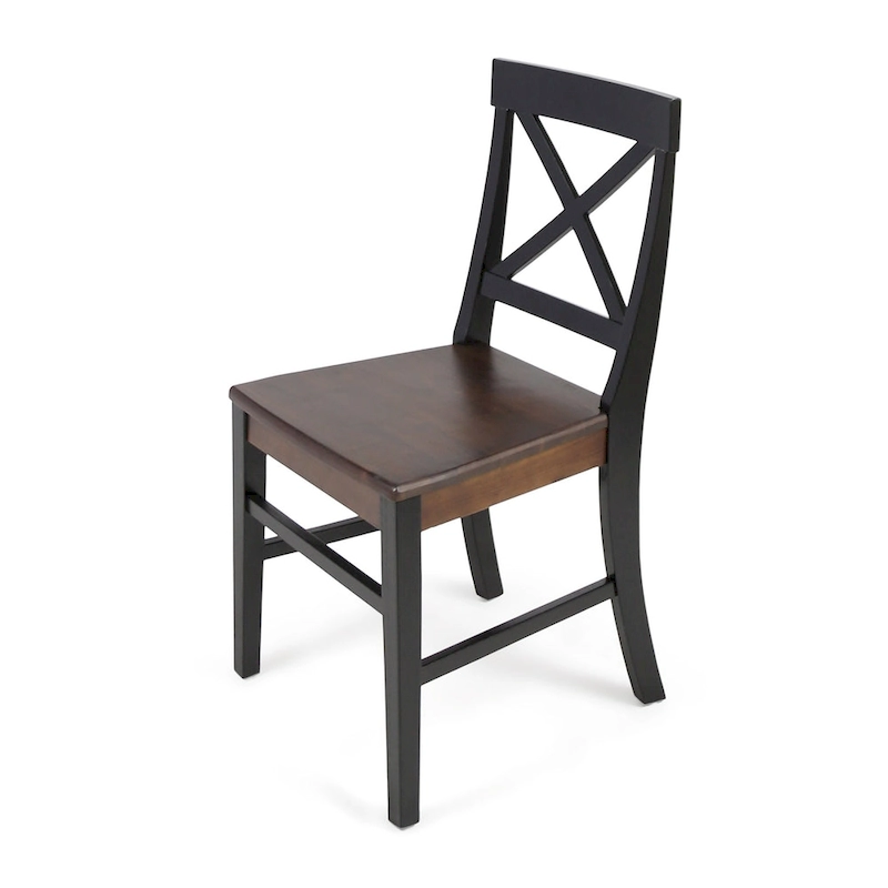 Anele Farmhouse Acacia Dining Chairs (Set of 2) by GDFStudio