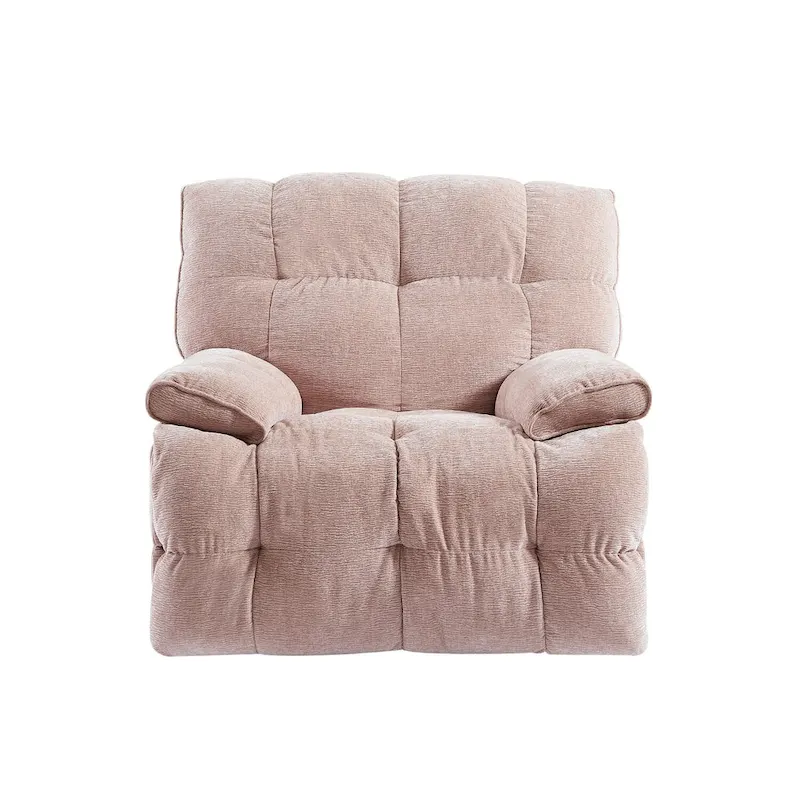 Modern Accent 360 Degree Swivel Armchair Functional Lounge Recline Chair Sofa