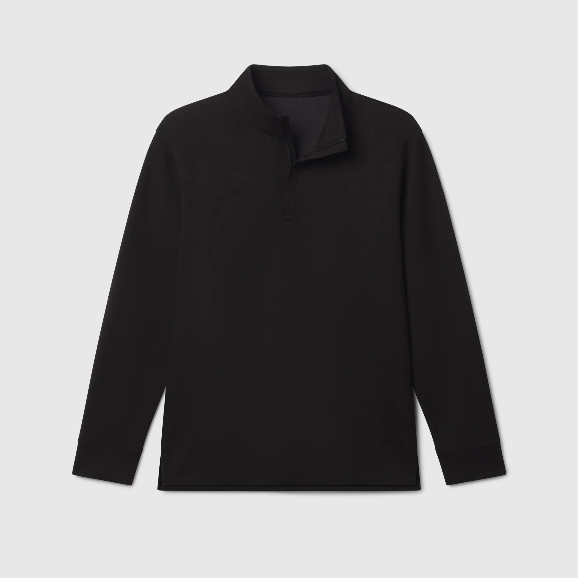 Quarter-Zip -- True Black