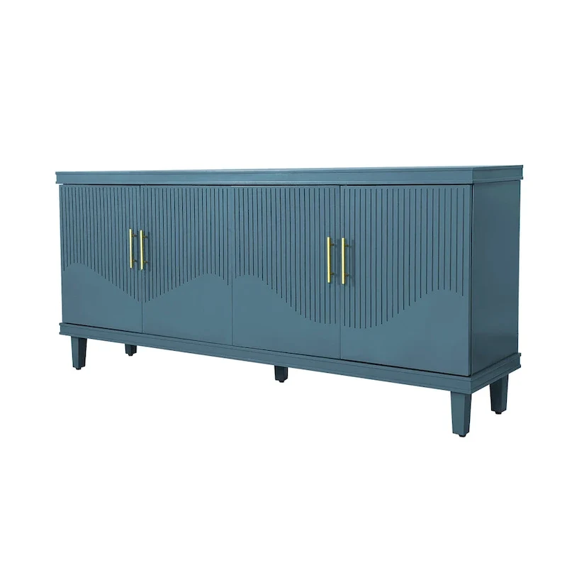 Blue Decorative Home Accent – Modern Colorful Decor Piece for Living Room or Bedroom