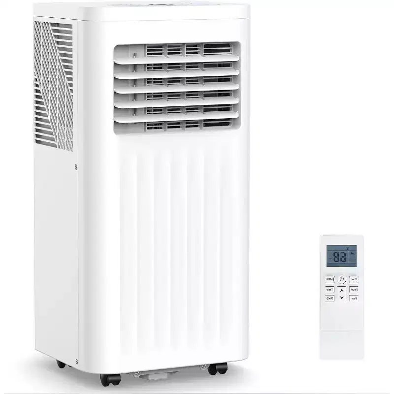 ZAFRO Portable Air Conditioners, Portable AC Unit Cools ,with Remote, 4 Modes Room Air Conditioners with Digital Display