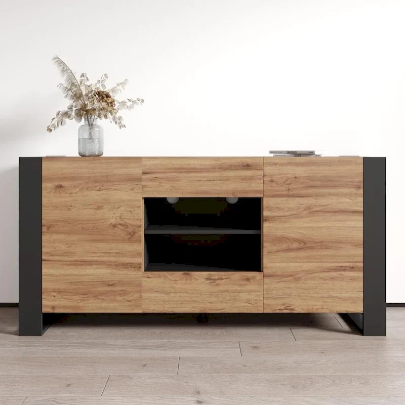 Modern 64.5-inch Sideboard Buffet