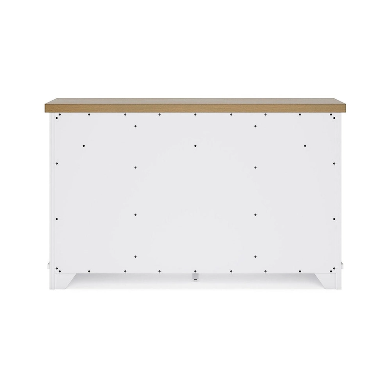 Signature Design by Ashley Ashbryn White/Natural Dining Server - 60 W x 19 D x 37 H
