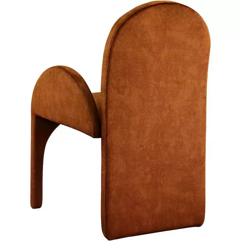 Meridian Furniture,Summer Velvet Dining Arm Chair, Set of 2