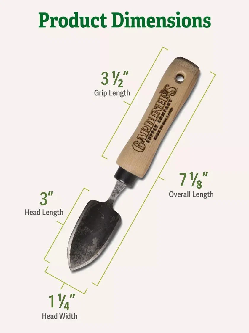 Mini Trowel for Seedlings Bonsai Houseplants Small Garden Hand Tool