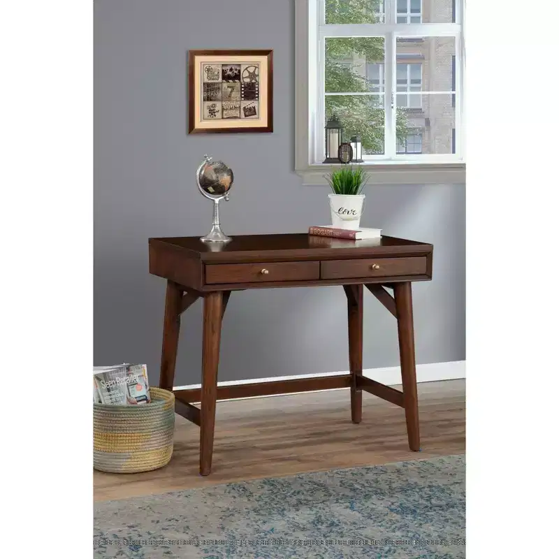 Mini Desk, Walnut