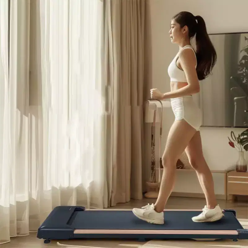 NAYSAYE Walking Pad Treadmill Incline Portable Compact Under Desk for Home Office, Black and Gray, 45.7*19.1*4.2