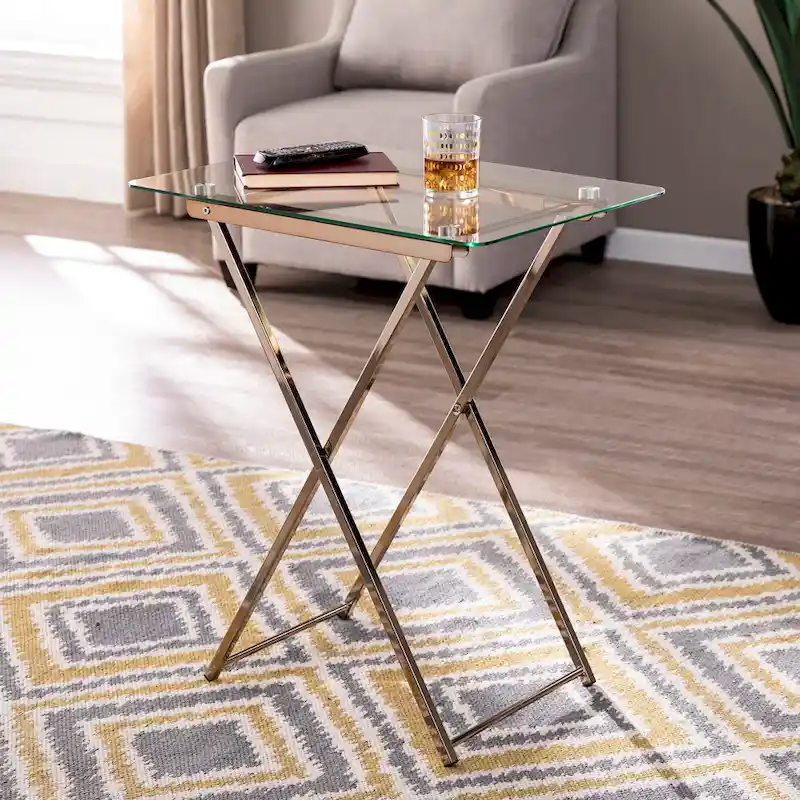 Hinding Folding Tray Table