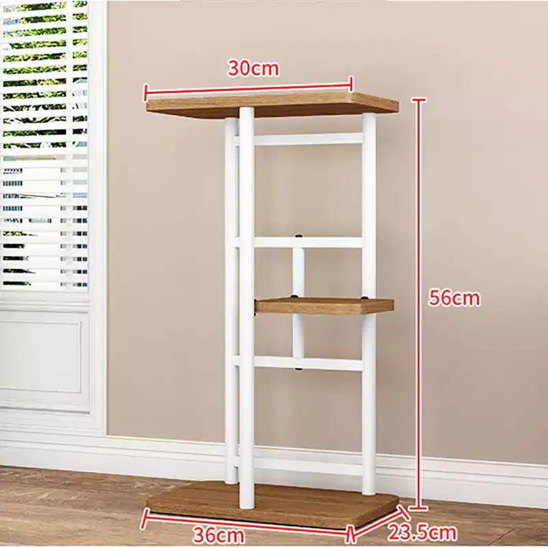 Plant Stand Indoor Outdoor, 4 Tier Corner Tall Outdoor Plant Shelf, Tall Metal Multi-Tier Plant Shelf Rack, Stand Display Rack for Patio Garden
